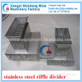 stainless steel riffle box for dividing ore samples in laboratory,ore samples divider in lab